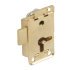 Rim Lock for Lever Bit Keys Backset 12.5 mm Lock type: keyed alike 211.04.500