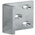 Angled Striking Plate 42x25x10mm Steel NP - view 2