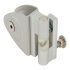 Butt Hinge Rise and Fall Challenger Satin anodised aluminium finish 980.07.005