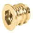 Screw-In Sleeve with Rim Steel Length 13 mm M6 internal thread galvanized - view 2