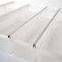Cutlery Tray Set for Blum Tandembox Ninka Cuisio  For cabinets with 15/16 or 18/19 mm board thickness (variable soft edges) For drawer depth 450 mm for cabinet width 800 mm frosted white 556.24.651