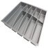 Plastic Cutlery Insert Depths 423/473 mm for Cabinet Widths 400-1000 mm Anthracite For cabinets with 18/19 mm board thickness 423 mm depth for cabinet width 500 mm 556.41.345