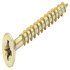 Spax Chipboard Screw, Countersunk Head, PZ, Fully Threaded, Yellox Coated, 3 x 35 mm 018.01.063