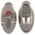Anti-Ligature WC Turn+Release D63mm SSS 902.53.314