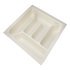 Plastic Cutlery Insert Width 431 mm Cream-white RAL 9001 New number for 556.62-0201 550.24.405