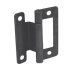Flush Hinge Cranked Length 50 mm Steel Ideal for caravans and mobile homes Florentine bronzed 351.95.147