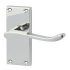 Victorian Lvr Hdls/Plt Scroll Latch EB 901.78.365