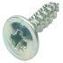 Spax Screw, Flange Head, PZ, Fully Threaded, 4.0 x 30 mm 018.40.915