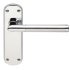 Mitred Lever Hdls/Plt Latch Brass P/SC 901.99.872