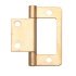 Flush Hinge for Inset Doors Length 50 mm Steel With fixed pin Florentine bronzed 351.95.110