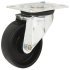 Swivel Single Wheel Castor without Brake Wheel Ø 80-125 mm 100 mm Plate Fixing with screw-on plate Wheel Ø 100 mm load capacity 125 kg 670.01.414