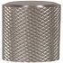 Knob Aluminium Ø 10 mm Graf 2 Stainless steel effect 132.19.100
