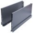 NPS Drawer Sides 250/450mm Silver 1pr 558.81.964