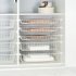 WithRobe Bskt 15kg 494x336x175mm Steel Wht 540.39.731