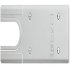 Cover Plate for Geze TS 550 NV Floor Spring Satin stainless steel 932.10.110