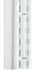 Supp Chnl Dbl Slot 995mm PC Steel White 772.05.610