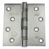 Butt Hinge 102 x 89 mm 304 Stainless Steel Phoenix Slimline Grade 13 BS EN 1935 Square corners satin stainless steel 926.91.350