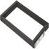 Pull Out Frame Häfele Dresscode For side panel thickness of 16 mm Width B 726 mm for cabinet width 800 mm umber grey RAL 7022 806.34.504