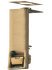 Flush Bolt Lever Action Brass Length x width: 762 x 19 mm polished 911.62.692