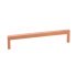 U Pull Handle Zinc Alloy Bru Copper 28.5x128mm Fixing Centres 108.66.376