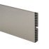 Plinth Panel 147x3000mm PVC/Stainless Steel Silver 713.28.515