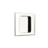 Pull Handle Flush Square Brass Suitable for timber sliding doors Satin nickel 901.03.476