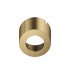 Bezel Surface Mounting for Loox LED 2025 and Loox5 LED 2091/2092/3091/3092 Round Brass coloured 833.72.516