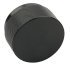Knob Aluminium Ø 38-50 mm Graf Big Brushed black Ø 50 mm 106.66.103