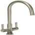 Mixer Tap Dual Lever C-Spout Abode Pico Brushed nickel - AT1227 569.96.600