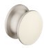 Push Lock Knob for 13-19 mm Door Thicknesses Matt nickel plated 229.01.677