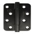 Butt Hinge Concealed Bearing 3 Knuckle Fixed Pin 102 x 76 mm Stainless Steel Staggered hole pattern Square corners satin 926.91.180