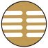 Ventilation Grille Rectangle 400x60mm Aluminium Gold - view 3