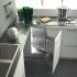 Corner Unit Swing Out Complete Set For cabinet width: 900/1000 mm Chrome wire baskets Right hand 549.86.195
