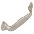 Logan D Pull Handle Zinc Alloy Stainless Steel Effect 96mm Fixing Centres 102.85.610