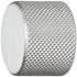 Graf Knob Aluminium Stainless Steel Effect D17x28mm 132.15.630