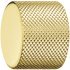 Graf Knob Aluminium Brushed Brass D17x28mm 132.19.210