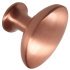 Pearl Knob Zinc Alloy Bru Copper 28x18x22mm 133.09.010