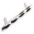 Steel.Vincent Pull Zinc Alloy Polished Nickel 128mm Fixing Centres 133.50.388