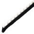Slido F-Hd26 Bru Seal 2.5m 4.8x12mm Black 400.58.123