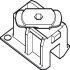Hawa Clipo Top Trk End Pc Swivel Plastic Grey 405.00.073