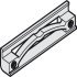 Hawa Regal A25H Forslide Centre DoorStop 405.33.030