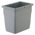 One2Four Bin 275x211x141mm 6L Aluminium Grey 502.90.201