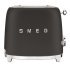 Smeg FAB TSF01BLMUK Toaster 2 Slc M.Black 535.44.131