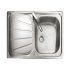 Rectangle Baltimore BL9501 1.0B Sink Rev Stainless Steel 565.60.191