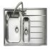 Rectangle Oakland OL9852R 1.5B Sink RHD Stainless Steel 565.60.255