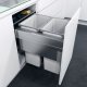 VS Envi Space XX Pro S Bin 500 64L Silver