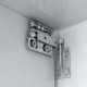 Cabinet Hanger Screw-On Scarpi-4 Screw-on left hand