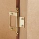 Flush Hinge 77mm MD Inset Steel/Zinc Alloy EB