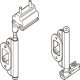 Pivot Set for Folding Patio Doors Slido Fold 100-U Top hung end folding system Satin finish