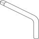 Deadbolt Locking System for Sliding Interior Doors Hawa 20-A Endfold Top hung system Allen key